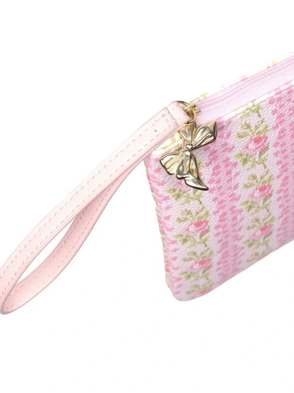 LoveShackFancy x Target - Yoobi Blooming Flat Zip Pencil Case with Strawberry